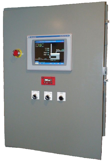 Example Stanyan Hill Controls wall-mounted BMS panel